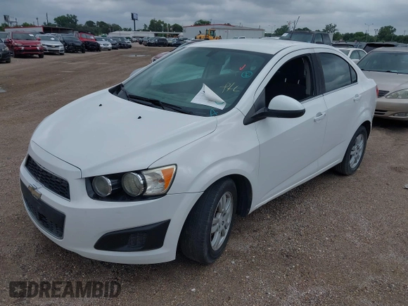 2015 Chevrolet Sonic LT with VIN 1G1JC5SH8F4213297, listed as a IAAI auction lot 42035646 with 152,628 mi miles and . Bid and sale history available at DreamBid. Image 2.