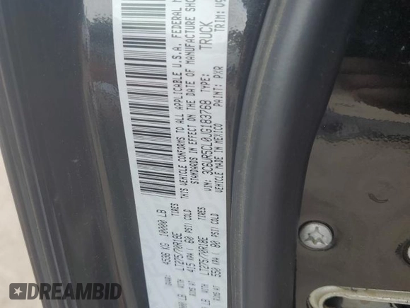 2018 Ram 2500 Tradesman с VIN 3C6UR5CL0JG183768, выставлен на аукционе Copart как лот 54212235 с пробегом 164 336 миль миль и Списание • Salvage title. История ставок и продаж доступна на DreamBid. Изображение 13.