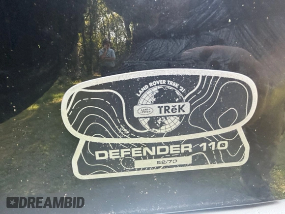 2022 Land Rover Defender S with VIN SALEJ7RX5N2063532, listed as a Copart auction lot 66183175 with 22,966 mi miles and Clean title. Bid and sale history available at DreamBid. Image 12.