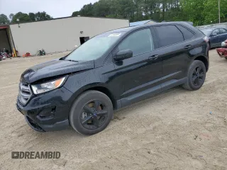 2017 Ford Edge SE with VIN 2FMPK4G99HBC14611, listed as a Copart auction lot 57208205 with 116,124 mi miles and Salvage title. Bid and sale history available at DreamBid. Image 1.