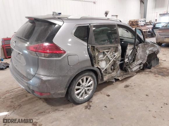 2017 Nissan Rogue SL with VIN 5N1AT2MV2HC890942, listed as a IAAI auction lot 41335376 with 107,082 mi miles. Bid and sale history available at carsss.com. Image 4.
