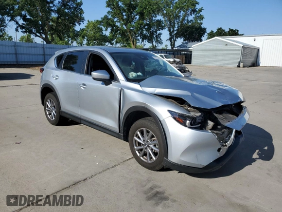 2023 Mazda CX-5 S Preferred with VIN JM3KFBCM4P0191943, listed as a Copart auction lot 55122135 with 44,305 mi miles and Salvage Title. Bid and sale history available at carsss.com. Image 4.