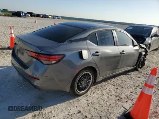 2021 Nissan Sentra S with VIN 3N1AB8BV4MY252676, listed as a Copart auction lot 51957735 with 91,864 mi miles and Salvage Title. Bid and sale history available at DreamBid. Image 3.