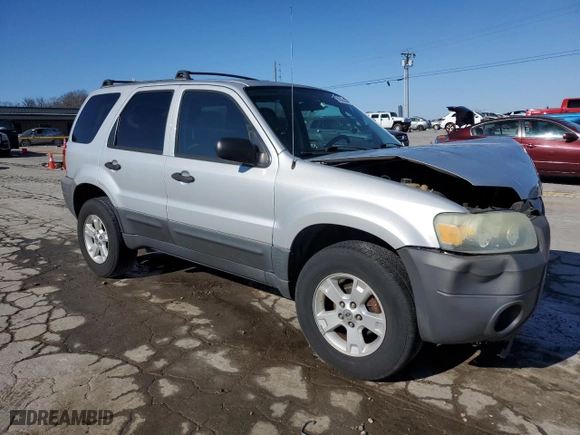 2005 Ford Escape XLT with VIN 1FMYU03155DA05427, listed as a Copart auction lot 50506675 with 142,130 mi miles and Salvage Title. Bid and sale history available at carsss.com. Image 4.