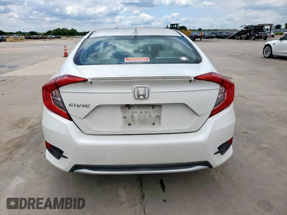 2019 Honda Civic EX z VIN 19XFC1F39KE011159, wystawiony jako Copart lot #58637645 z przebiegiem 42 939 mil mil oraz Szkoda całkowita • Salvage title. Historia ofert i sprzedaży dostępna na DreamBid. Obrazek 6.