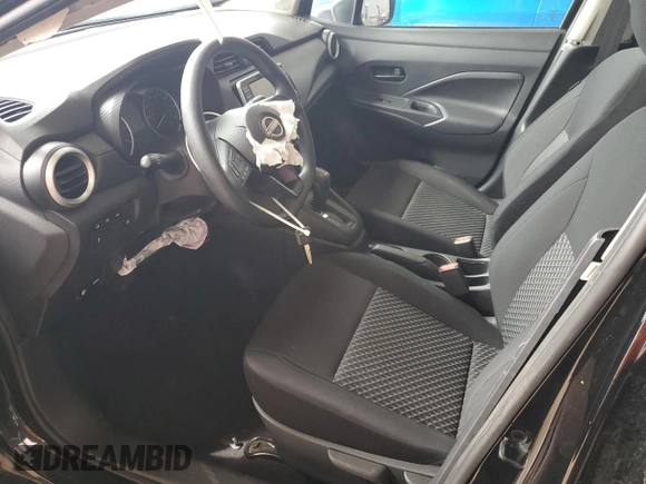 2024 Nissan Versa S с VIN 3N1CN8DV2RL910349, выставлен на аукционе Copart как лот 59301845 с пробегом 16 297 миль миль и Чистый • Clean title. История ставок и продаж доступна на DreamBid. Изображение 7.