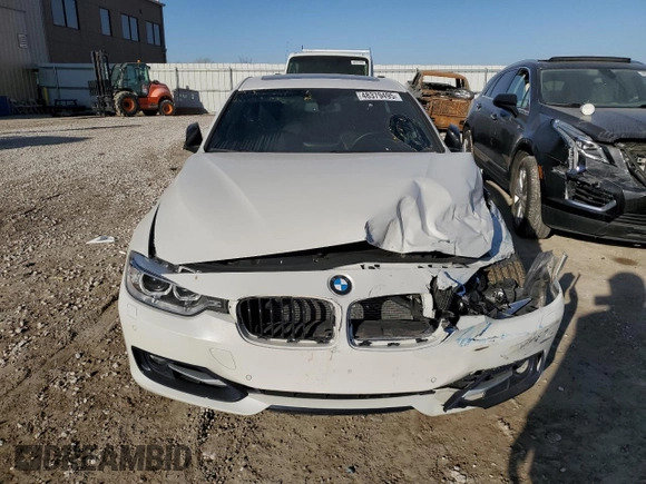 2015 BMW 3 Series 335i xDrive with VIN WBA3B9C52FF588814, listed as a Copart auction lot 48379495 with 73,302 mi miles and Salvage title. Bid and sale history available at DreamBid. Image 5.