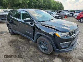 2021 Jeep Compass Sport z VIN 3C4NJCAB7MT588461, wystawiony jako Copart lot #61834045 z przebiegiem 114 732 mil mil oraz Szkoda całkowita • Salvage title. Historia ofert i sprzedaży dostępna na DreamBid. Obrazek 4.