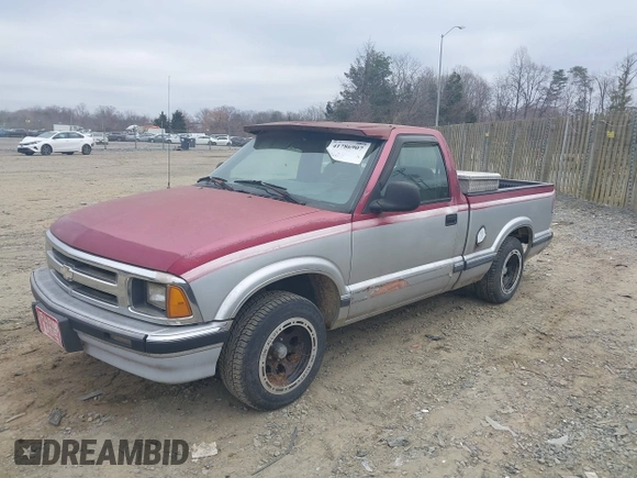 1995 Chevrolet S-10 with VIN 1GCCS1444SK145415, listed as a IAAI auction lot 41786907 with 166,811 mi miles and . Bid and sale history available at DreamBid. Image 2.