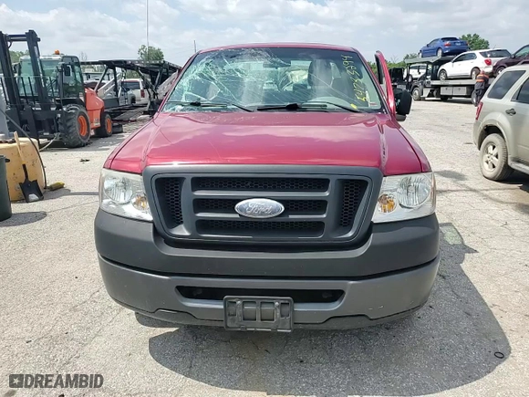 2007 Ford F-150 XL with VIN 1FTRF12227NA34822, listed as a Copart auction lot 54783294 with 104,011 mi miles and Salvage Title. Bid and sale history available at carsss.com. Image 11.