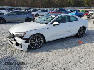 2020 Audi A5 Premium Plus z VIN WAUTNAF5XLA012711, wystawiony jako Copart lot #83096034 z przebiegiem Nie podano mil oraz Czysty tytuł • Clean title. Historia ofert i sprzedaży dostępna na DreamBid. Obrazek 1.