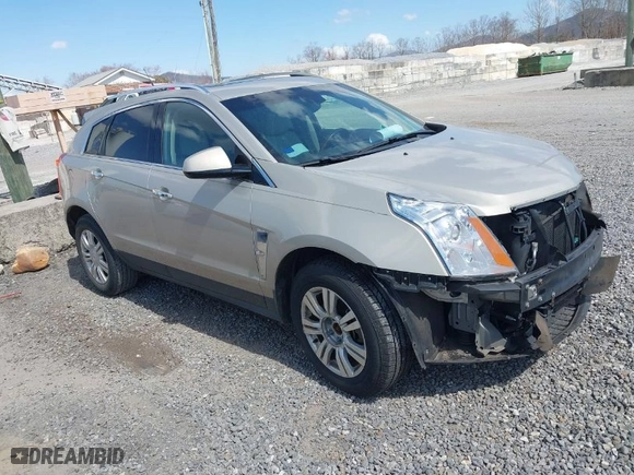 2010 Cadillac SRX Luxury Collection with VIN 3GYFNAEY4AS535420, listed as a IAAI auction lot 41829939 with 134,763 mi miles. Bid and sale history available at carsss.com. Image 1.