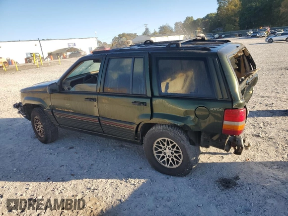 1995 Jeep Grand Cherokee Limited with VIN 1J4GZ78Y7SC730118, listed as a Copart auction lot 76031964 with 184,074 mi miles and Salvage Title. Bid and sale history available at carsss.com. Image 2.
