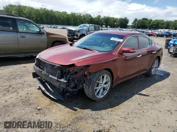 2010 Nissan Maxima SV with VIN 1N4AA5AP7AC820706, listed as a Copart auction lot 60928385 with 131,222 mi miles and Clean title. Bid and sale history available at DreamBid. Image 1.
