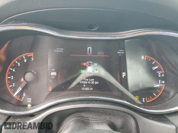 2015 Dodge Durango Limited with VIN 1C4RDJDG8FC861331, listed as a Copart auction lot 58251445 with 131,950 mi miles and Salvage title. Bid and sale history available at DreamBid. Image 9.