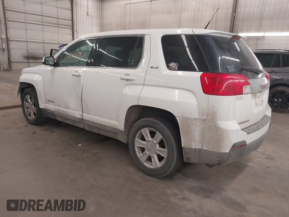 2013 GMC Terrain SLE with VIN 2GKALMEK5D6137644, listed as a IAAI auction lot 42109732 with 169,048 mi miles. Bid and sale history available at carsss.com. Image 3.
