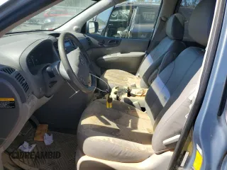2008 Kia Sedona EX with VIN KNDMB233786265441, listed as a Copart auction lot 74597604 with 0 mi miles and Salvage Title. Bid and sale history available at carsss.com. Image 7.