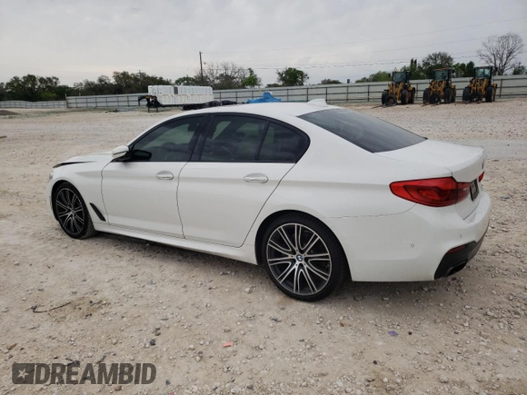 2018 BMW 5 Series 540i with VIN WBAJE5C52JWA95427, listed as a Copart auction lot 50937615 with 48,775 mi miles and Salvage Title. Bid and sale history available at carsss.com. Image 2.