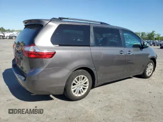 2016 Toyota Sienna XLE with VIN 5TDYK3DC6GS727718, listed as a Copart auction lot 54650605 with 90,380 mi miles and Salvage Title. Bid and sale history available at DreamBid. Image 3.