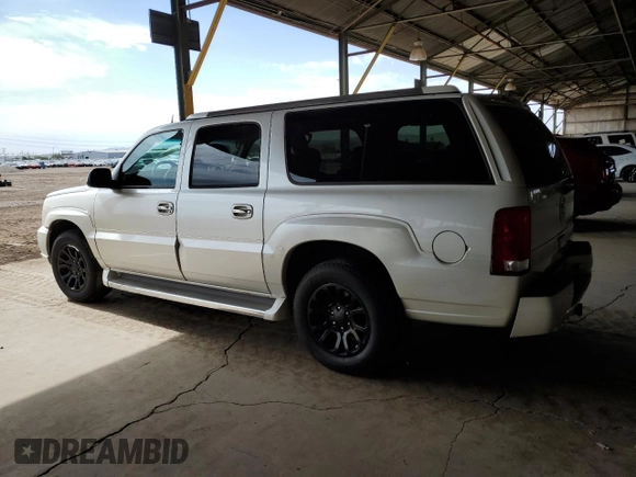 2005 Cadillac Escalade ESV z VIN 3GYFK66N55G118200, wystawiony jako Copart lot #59018515 z przebiegiem 200 801 mil mil oraz Szkoda całkowita • Salvage title. Historia ofert i sprzedaży dostępna na DreamBid. Obrazek 2.