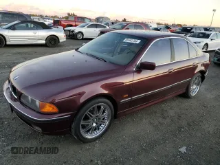 1997 BMW 5 Series 528iA with VIN WBADD6320VBW17056, listed as a Copart auction lot 80342704 with 160,709 mi miles and Salvage Title. Bid and sale history available at carsss.com. Image 1.