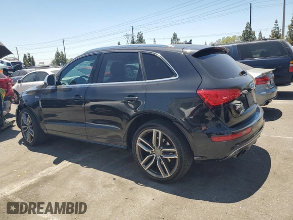 2014 Audi SQ5 Premium Plus with VIN WA1CGAFP4EA101976, listed as a Copart auction lot 59542494 with 75,645 mi miles and Salvage Title. Bid and sale history available at carsss.com. Image 2.