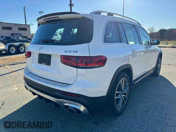 2021 Mercedes-Benz GLB with VIN W1N4M5BB1MW124923, listed as a Copart auction lot 78444644 with 40,778 mi miles. Bid and sale history available at carsss.com. Image 4.