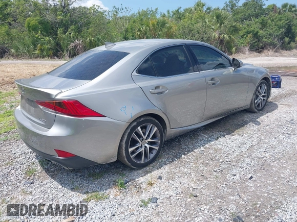 2018 Lexus IS 300 with VIN JTHBA1D29J5075810, listed as a IAAI auction lot 42144220 with 92,540 mi miles and . Bid and sale history available at DreamBid. Image 4.