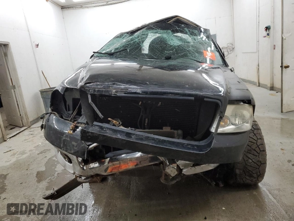 2004 Ford F-150 XL with VIN 1FTRF14524NA05999, listed as a Copart auction lot 41612825 with Not Provided miles and Salvage Title. Bid and sale history available at DreamBid. Image 5.
