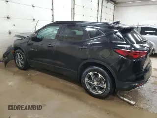 2024 Chevrolet Blazer LT z VIN 3GNKBCR44RS169056, wystawiony jako Copart lot #81803644 z przebiegiem 15 074 mil mil oraz Nie do naprawy • Non repairable. Historia ofert i sprzedaży dostępna na DreamBid. Obrazek 2.