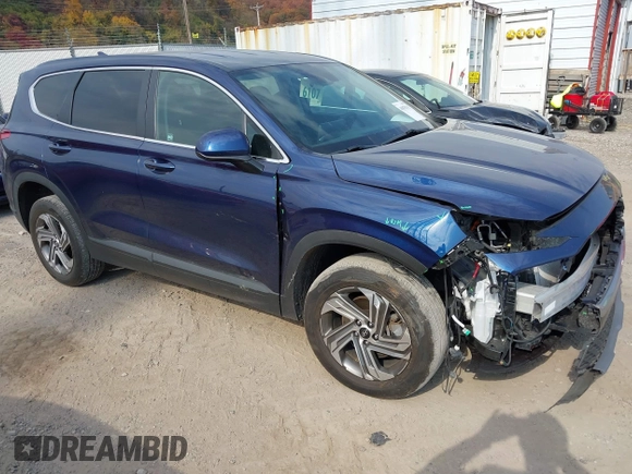 2021 Hyundai Santa Fe SE with VIN 5NMS1DAJ2MH366410, listed as a IAAI auction lot 40678782 with 33,069 mi miles. Bid and sale history available at carsss.com. Image 1.
