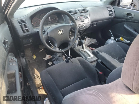 2003 Honda Civic LX with VIN 1HGEM22503L060315, listed as a Copart auction lot 89404785 with Not Provided miles and Clean Title. Bid and sale history available at DreamBid. Image 8.
