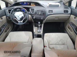 2015 Honda Civic Sedan LX with VIN 19XFB2F50FE101512, listed as a Copart auction lot 49170105 with 65,204 mi miles and Salvage Title. Bid and sale history available at carsss.com. Image 8.