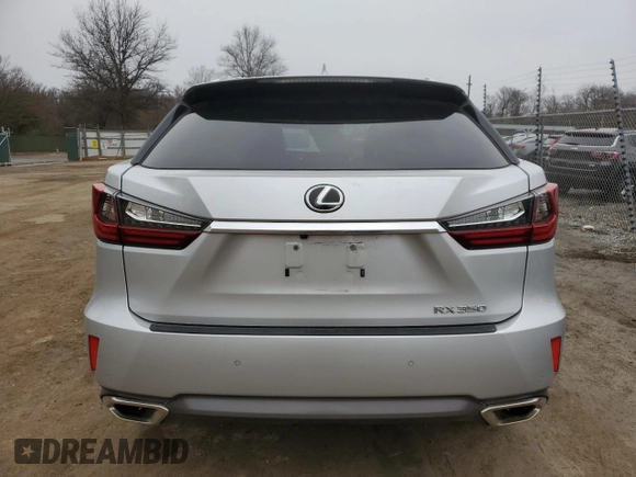 2018 Lexus RX with VIN JTJBZMCA3J2034401, listed as a Copart auction lot 44561295 with 73,455 mi miles and Salvage Title. Bid and sale history available at carsss.com. Image 6.