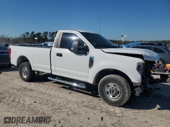 2019 Ford Super Duty F-250 SRW XL with VIN 1FTBF2A67KEG65490, listed as a Copart auction lot 46527095 with 134,154 mi miles and Salvage Title. Bid and sale history available at carsss.com. Image 4.