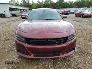 2018 Dodge Charger SXT Plus with VIN 2C3CDXHG8JH203439, listed as a Copart auction lot 43876725 with Not Provided miles and Salvage Title. Bid and sale history available at carsss.com. Image 5.