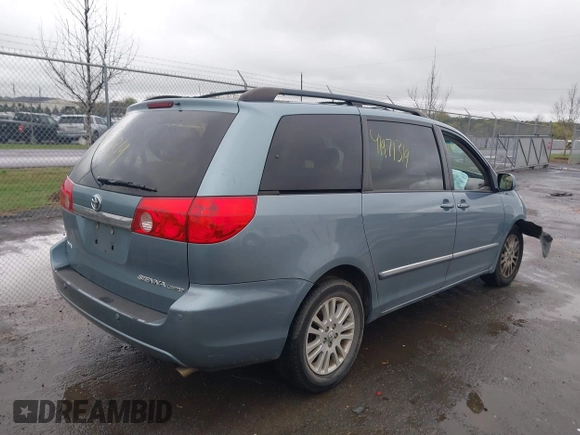 2008 Toyota Sienna XLE with VIN 5TDZK22C48S153784, listed as a IAAI auction lot 41971319 with 126,071 mi miles. Bid and sale history available at carsss.com. Image 4.