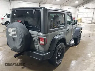 2021 Jeep Wrangler Sport S with VIN 1C4GJXAN7MW647786, listed as a IAAI auction lot 41685775 with 31,907 mi miles and . Bid and sale history available at DreamBid. Image 4.