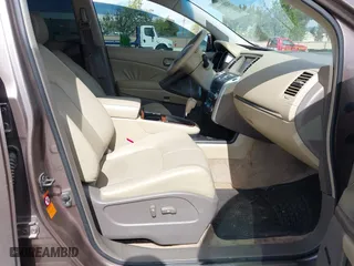 2009 Nissan Murano SL with VIN JN8AZ18W99W128700, listed as a IAAI auction lot 42021096 with 209,751 mi miles. Bid and sale history available at carsss.com. Image 5.