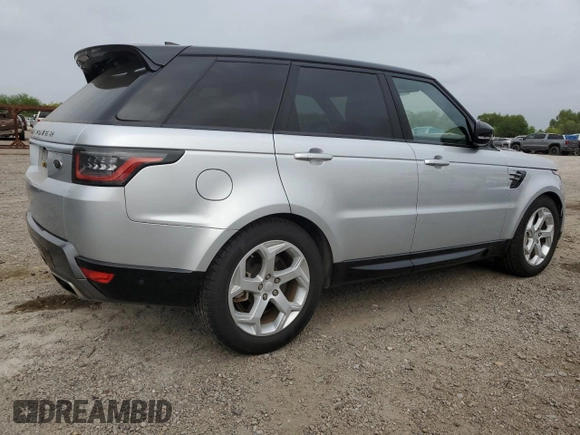 2018 Land Rover Range Rover Sport HSE with VIN SALWR2RV2JA807778, listed as a Copart auction lot 50523105 with 30,656 mi miles and Salvage Title. Bid and sale history available at DreamBid. Image 3.