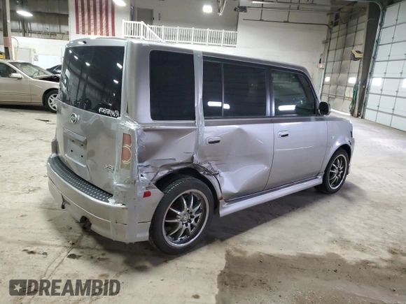 2006 Scion xB with VIN JTLKT324164088838, listed as a Copart auction lot 49161055 with 254,204 mi miles and Salvage Title. Bid and sale history available at carsss.com. Image 3.