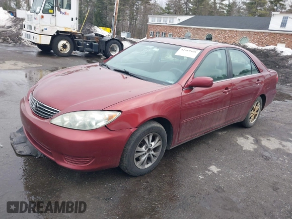 2005 Toyota Camry LE with VIN 4T1BF30K55U108104, listed as a IAAI auction lot 41689101 with 183,932 mi miles and . Bid and sale history available at DreamBid. Image 2.