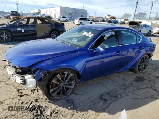 2023 Lexus IS 350 F Sport z VIN JTHGZ1E26P5031088, wystawiony jako Copart lot #85846244 z przebiegiem 10 758 mil mil oraz Szkody całkowita. Historia ofert i sprzedaży dostępna na DreamBid. Obrazek 1.