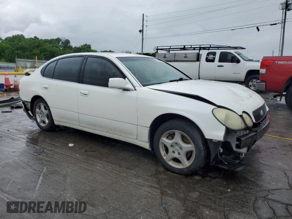 2001 Lexus GS 300 z VIN JT8BD69S010129277, wystawiony jako Copart lot #55432805 z przebiegiem 243 338 mil mil oraz Szkody całkowita. Historia ofert i sprzedaży dostępna na DreamBid. Obrazek 4.