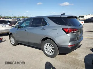 2024 Chevrolet Equinox LT with VIN 3GNAXUEG2RS116701, listed as a Copart auction lot 52525475 with 23,405 mi miles and Salvage Title. Bid and sale history available at DreamBid. Image 2.