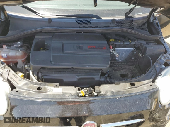 2015 FIAT 500 Pop с VIN 3C3CFFAR8FT657611, выставлен на аукционе Copart как лот 59557235 с пробегом 146 754 миль миль и Списание • Salvage title. История ставок и продаж доступна на DreamBid. Изображение 11.