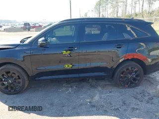 2023 Kia Sorento X-Line SX Prestige with VIN 5XYRKDLF2PG245301, listed as a IAAI auction lot 41667117 with 9,373 mi miles. Bid and sale history available at carsss.com. Image 14.