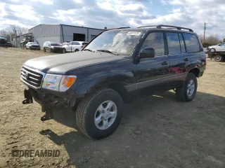 2000 Toyota Land Cruiser with VIN JT3HT05J8Y0094463, listed as a Copart auction lot 42877575 with 101,999 mi miles and Clean Title. Bid and sale history available at carsss.com. Image 1.