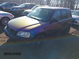 1998 Honda CR-V LX with VIN JHLRD1848WC105307, listed as a IAAI auction lot 41680033 with 17,296 mi miles. Bid and sale history available at carsss.com. Image 2.