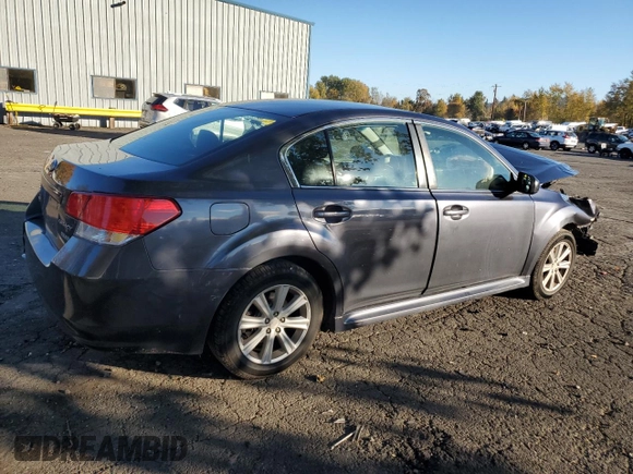 2010 Subaru Legacy Premium with VIN 4S3BMBE69A3225202, listed as a Copart auction lot 79770624 with 172,378 mi miles and Salvage title. Bid and sale history available at DreamBid. Image 3.